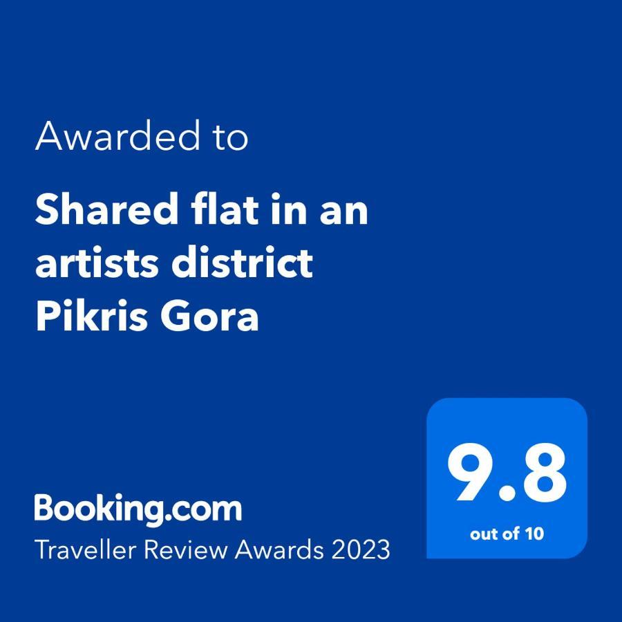 Shared Flat In An Artists District Pikris Gora Apartment Tbilisi Bagian luar foto